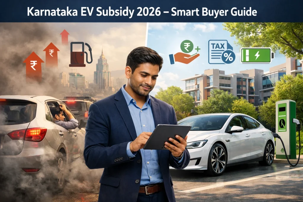 EV vehicle subsidy in Karnataka