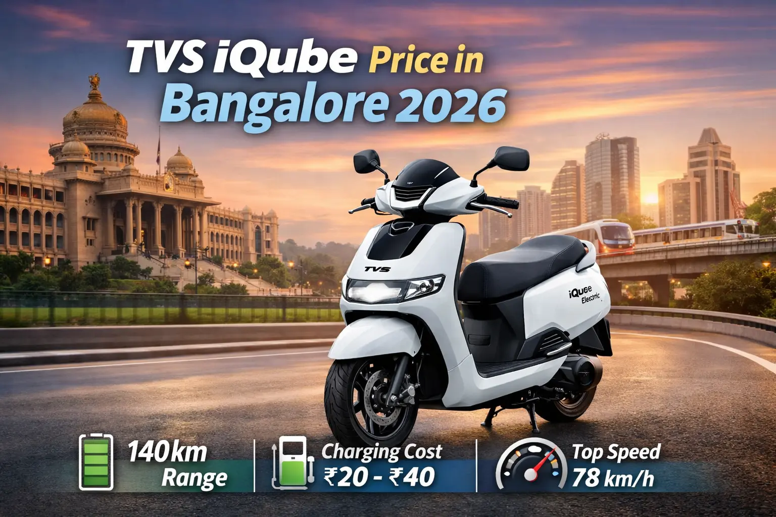 TVS iQube Price in Bangalore 2026 – ನಿಜವಾದ ಖರೀದಿದಾರರ ಮಾರ್ಗದರ್ಶನ (Top ...