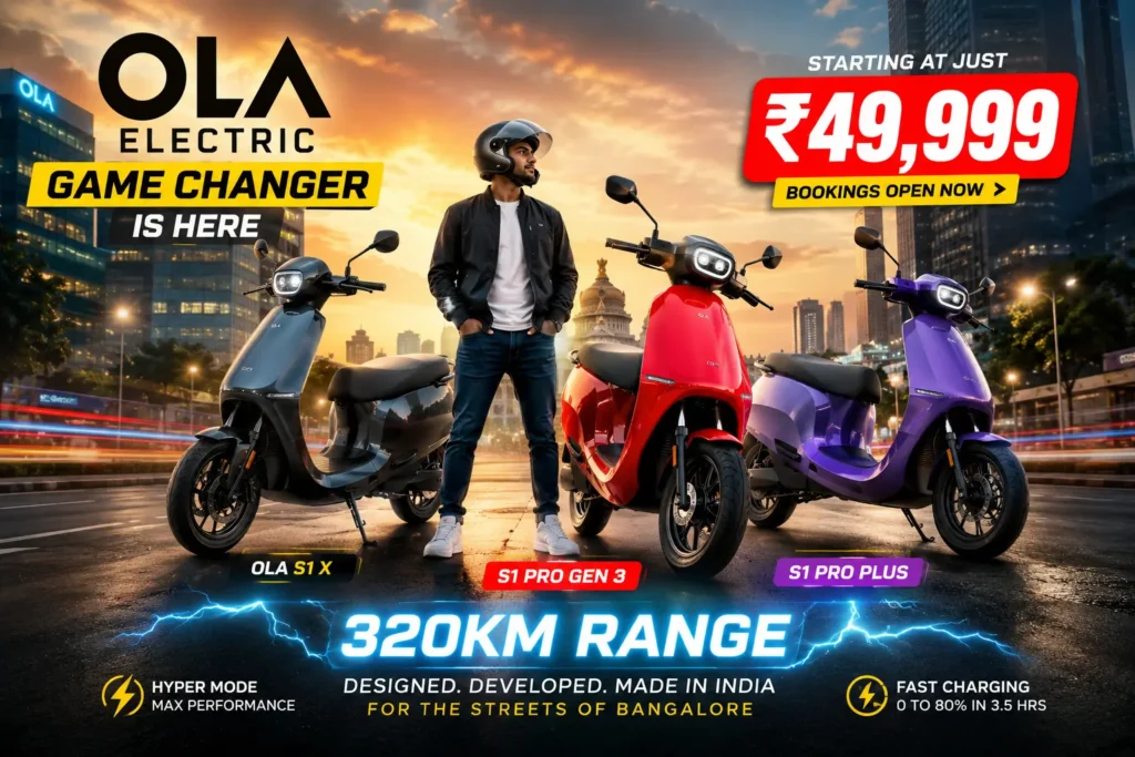 Ola Electric Scooters Price